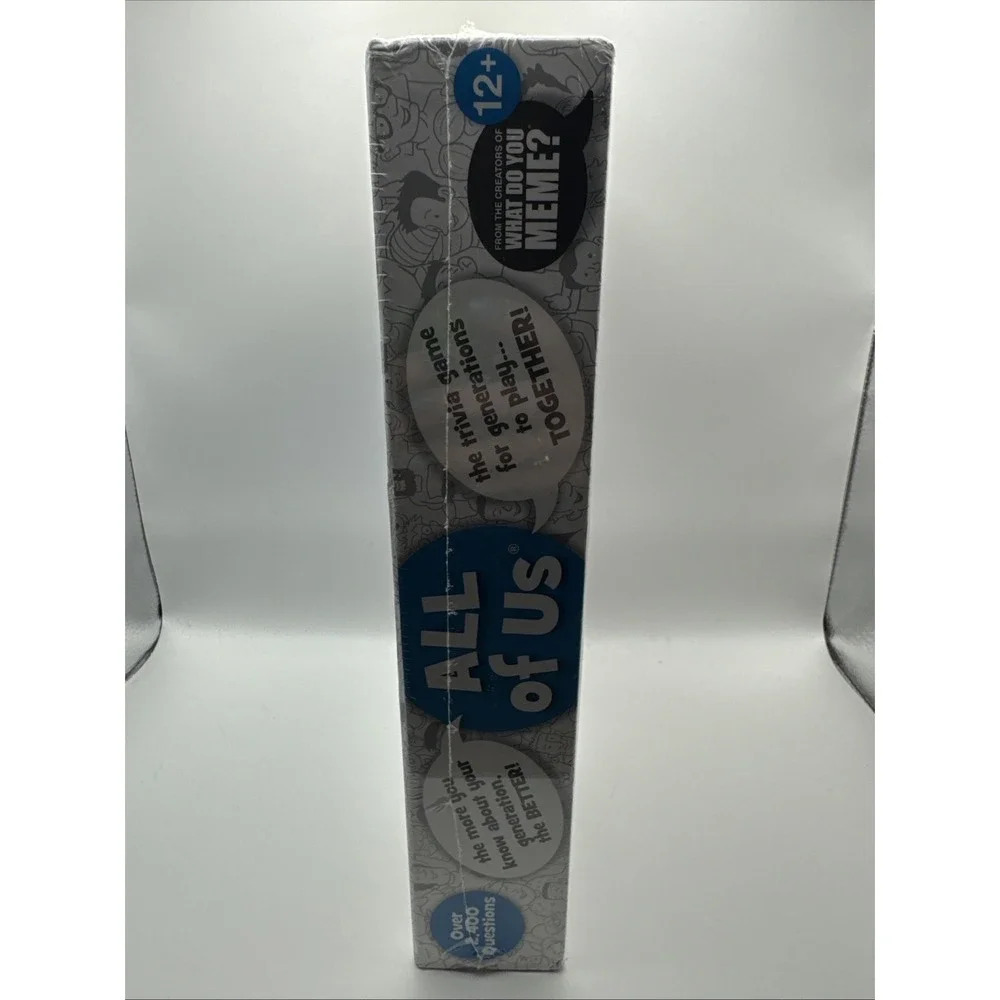 All Of Us The Trivia Game for Generations Play Together 2,400 Questions - New